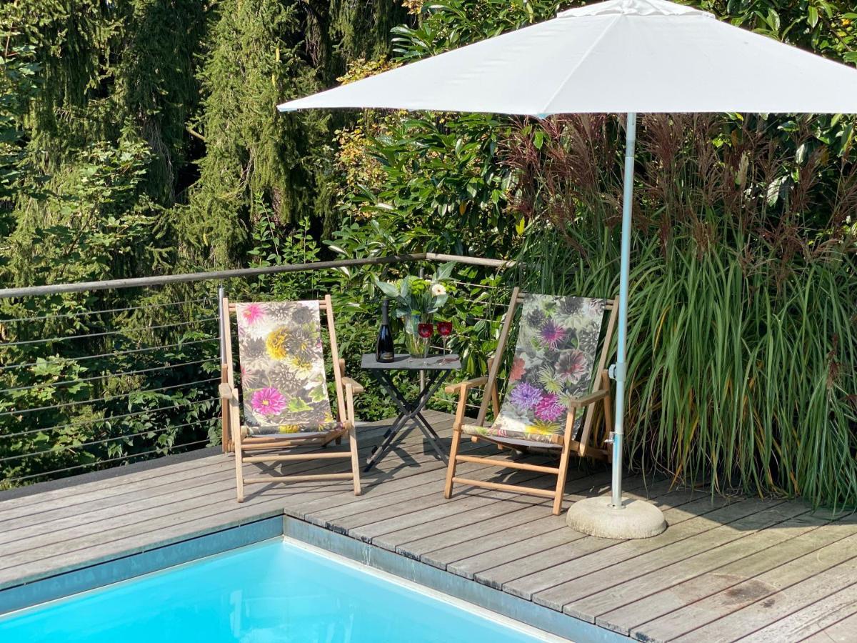 Landhaus Am Plattenbichl - Luxus Apartment Mit Privat-Pool Und Sauna - Im Sommer Bergbahn Inklusive Оберстдорф Экстерьер фото